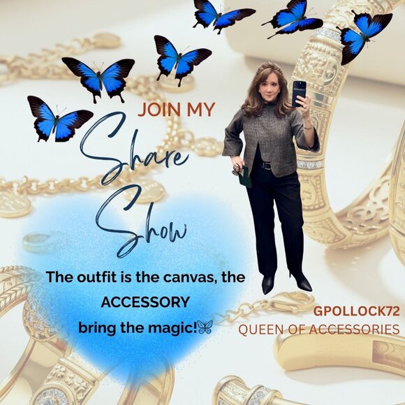 Live with Gina! Join my Share Show (Flyer) - Picture 4 of 4